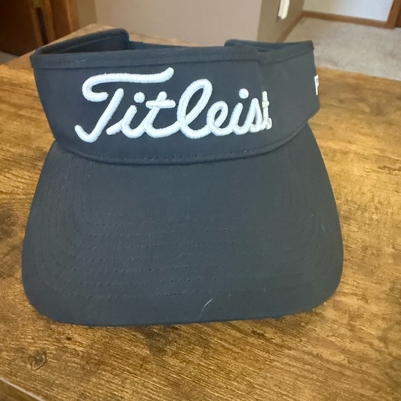 Titleist Other - Titleist Black Visor with White Logo